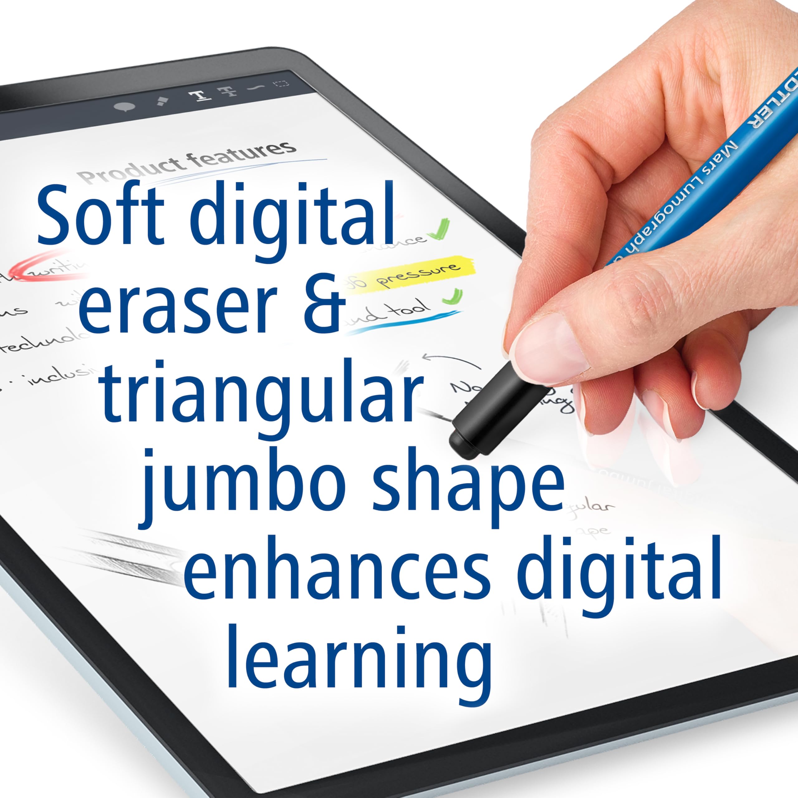 Amazon.com: STAEDTLER Mars Lumograph Jumbo Digital Stylus Pen with